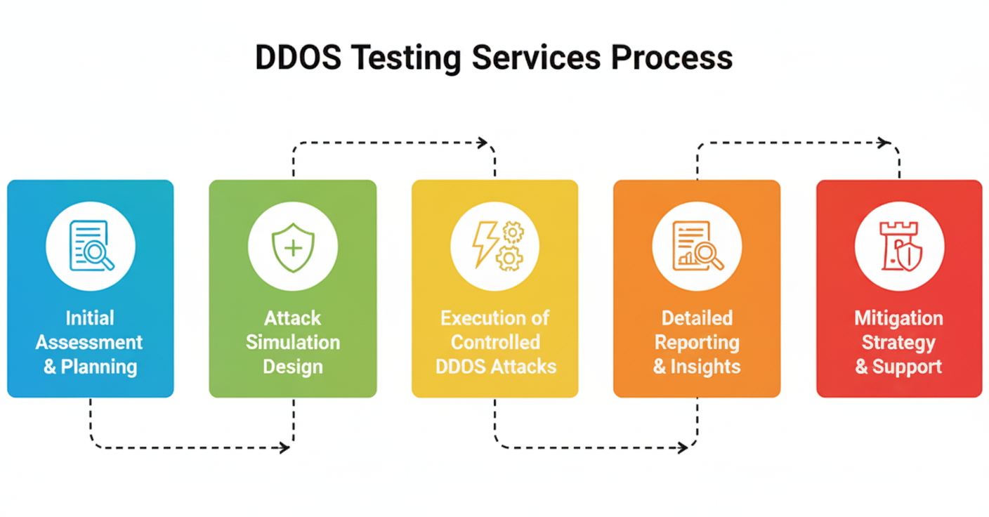 DDOS Testing Services Process