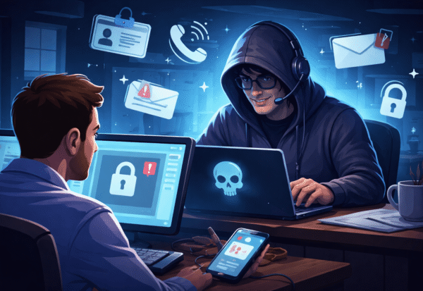 Helpdesk Impersonation attack