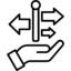 Solid black square placeholder image used as a spacer or template element.