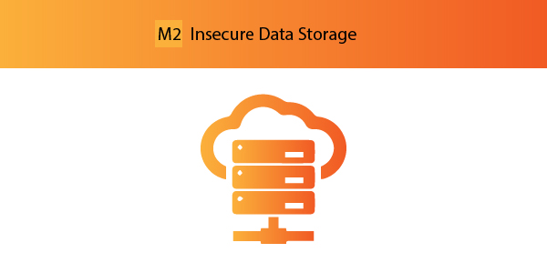 OWASP Mobile Top 10 M2 This is about security for data at rest or weaknesses Rogue programmes or a lost device with unencrypted data in transit can be read sniffed or decrypted