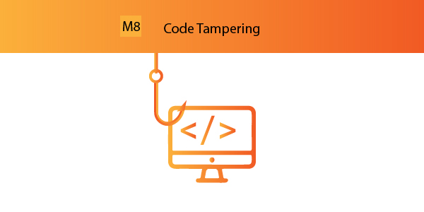 OWASP Mobile Top 10 M8 This is a close cousin of Supply Chain Weakness and it entails things like reverse engineering your programme so that it may be updated for diverse use cases Malware such as root kitted devices and tampered Google Play and Apple App Stores are also included